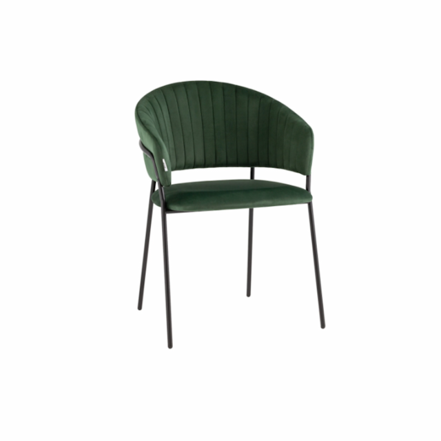 Стул-кресло Клен Брик сгр503 (велюр зеленый)