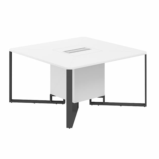 Стол переговорный на 4 человека Norden Спайдер SP.0101.WH.WH.AN