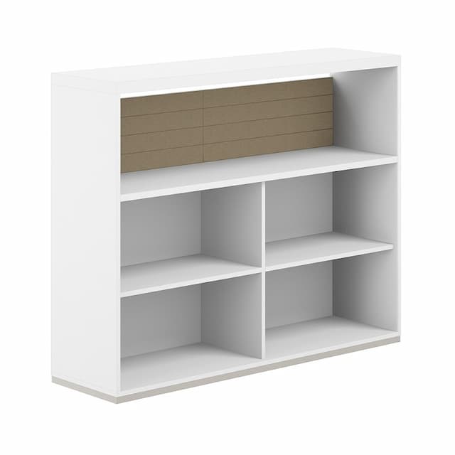 Стеллаж-комбо 1438 односторонний Norden Allegro AG.252.101.652.BG с топом и экраном тканевым низким