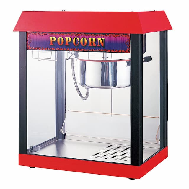 Попкорн аппарат FEHCF102, 06oz, красный «Economy»