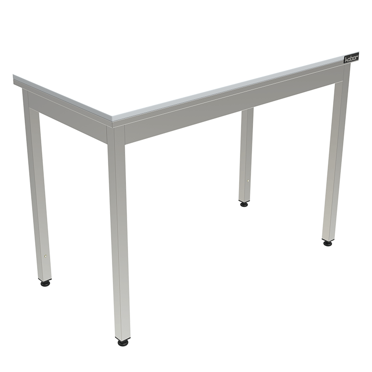 Стол с полипропиленовой столешницей КОБОР СПП-120/70 без обвязки 