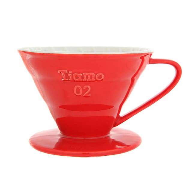 Воронка Tiamo HG5544r Керамическая Красная