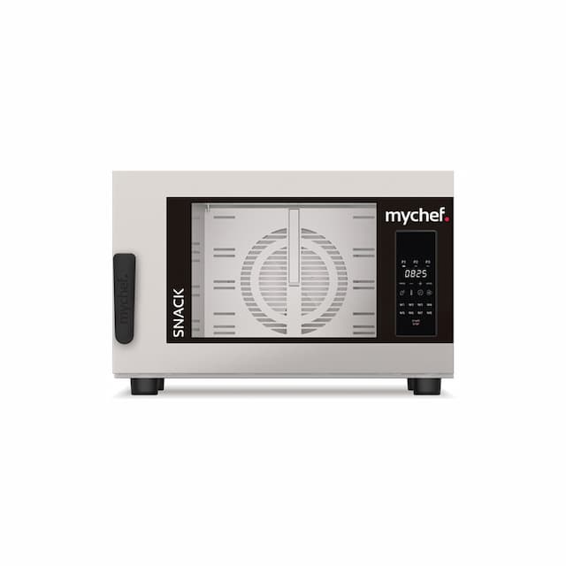 Пароконвектомат электрический 4 ур. GN1/1, 40 программ, без подключения к WiFi Distform Mychef Snack 4 GN 1/1, right opening